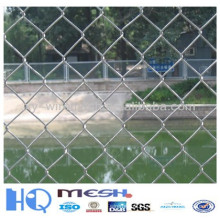 Galvanized Construction Chain Link Fence